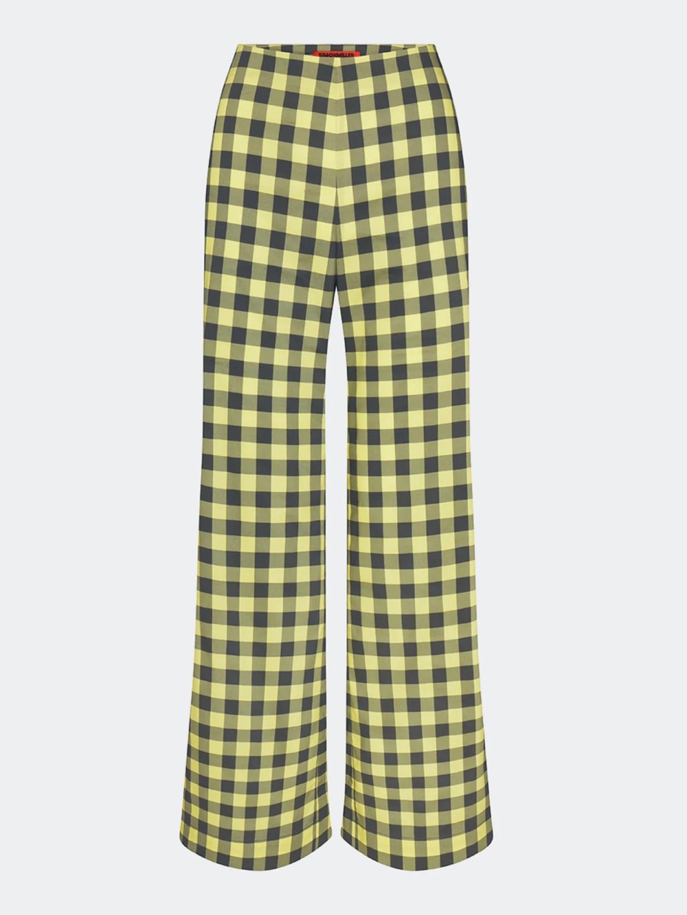 Daisy Street | Blue and Yellow Gingham Pant